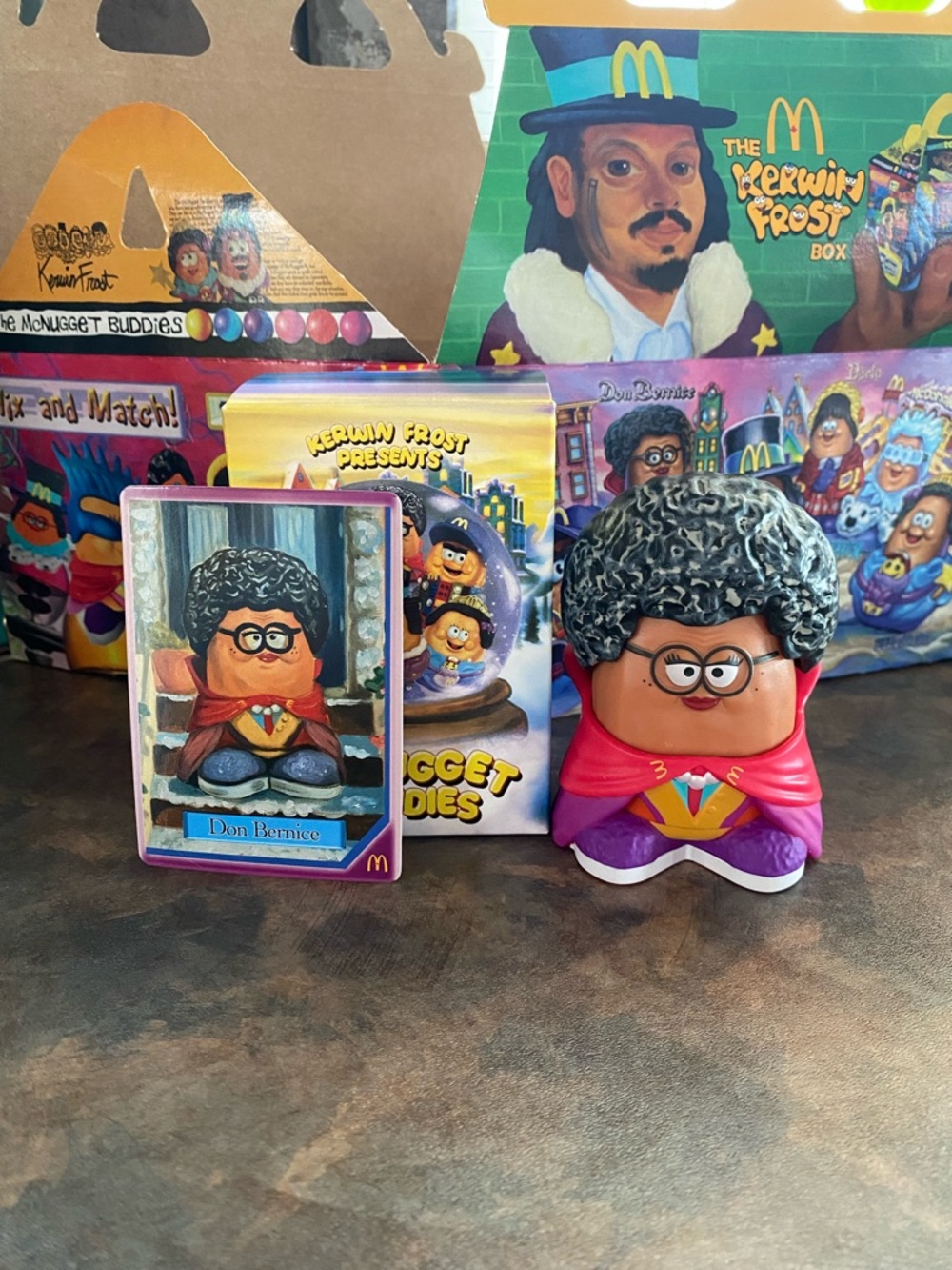 Kerwin Frost McDonald's McNugget Buddies Don Bernice Collectible Figure